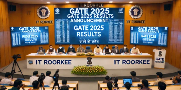 IIT Roorkee officials have confirmed that the GATE 2025 results will be announced by 7 pm today